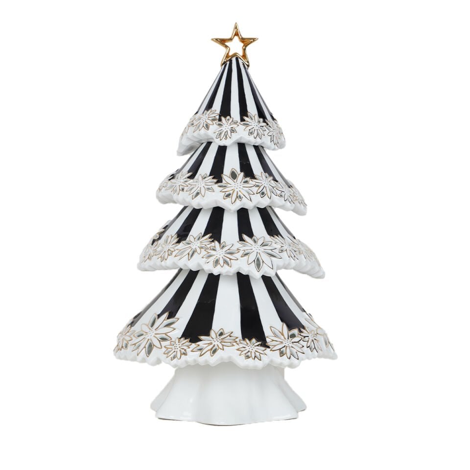 PORCELAİN TREE DECOR LED 38 CM.