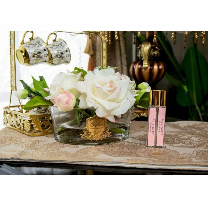 Cote Noire - Oval Doğal Dokulu Gül Koku