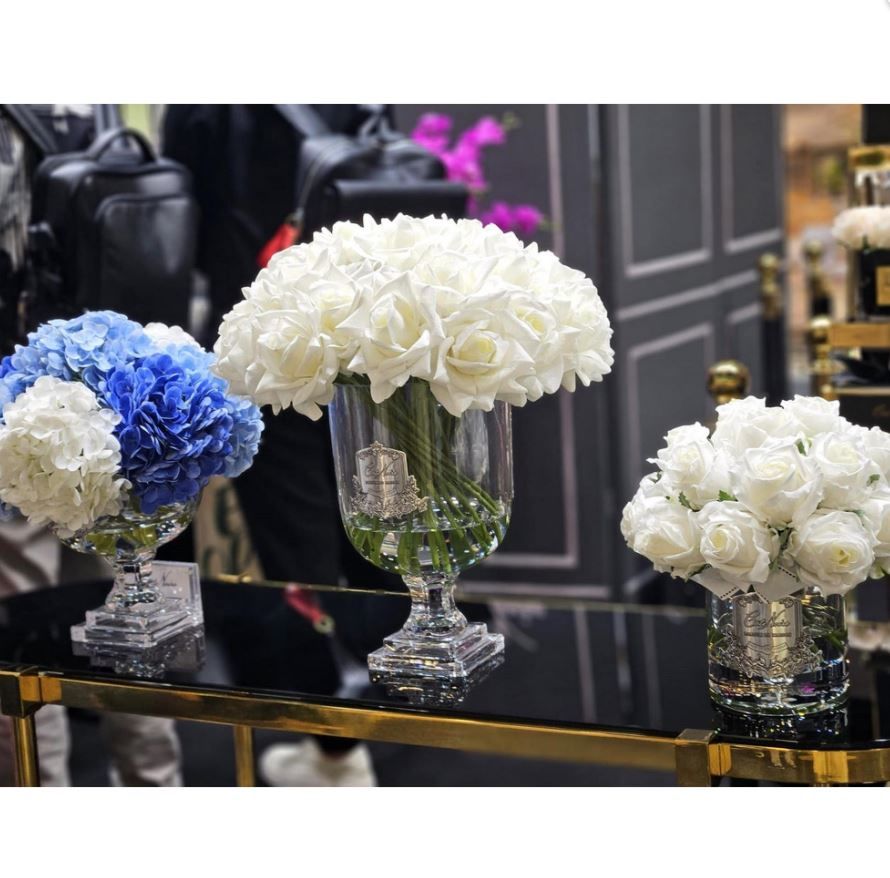 Cote Noire - Luxury Grand Gül Buketi Beyaz