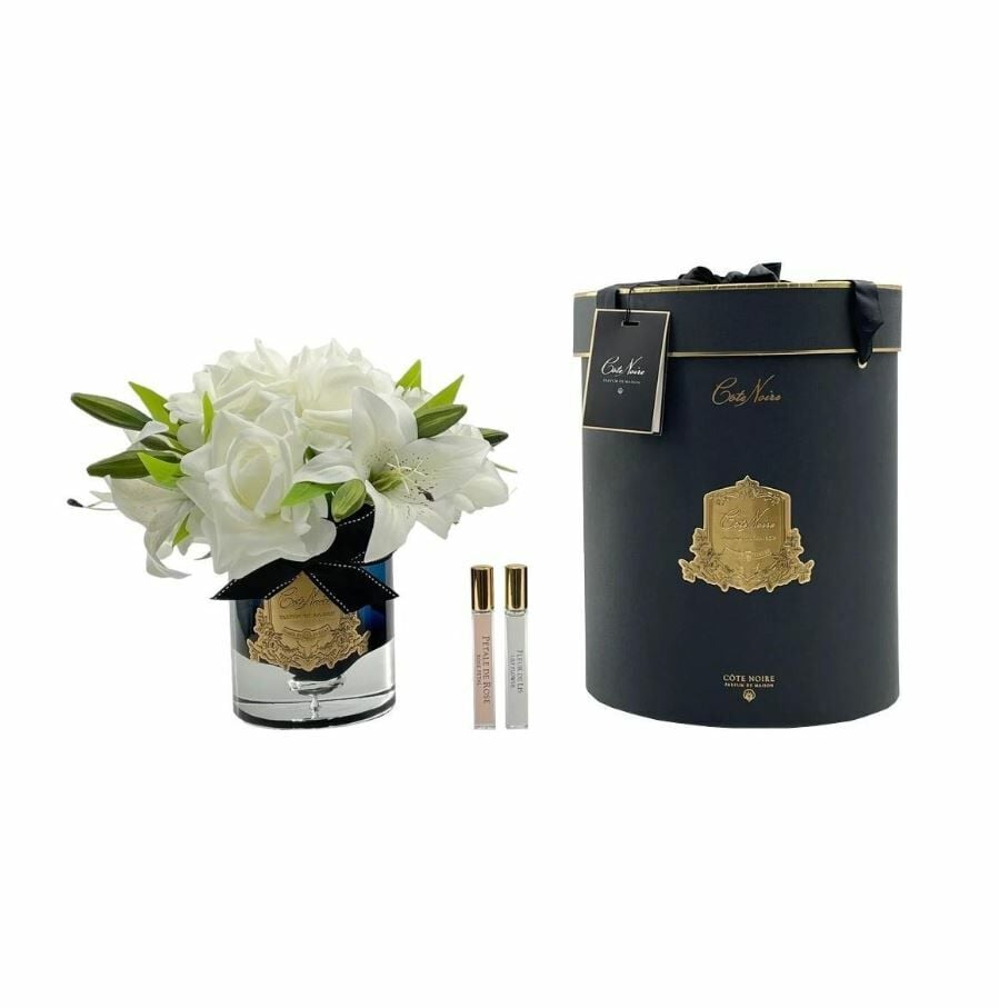 Cote Noire - Luxury Lilyum & Gül Beyaz Gül
