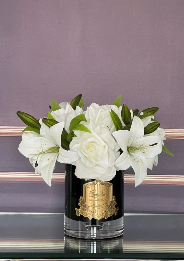 Cote Noire - Luxury Lilyum & Gül Beyaz Gül