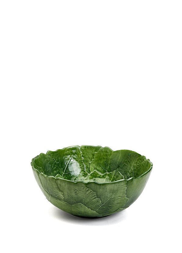 La Ceramica V.B.C Yaprak Figürlü Kase