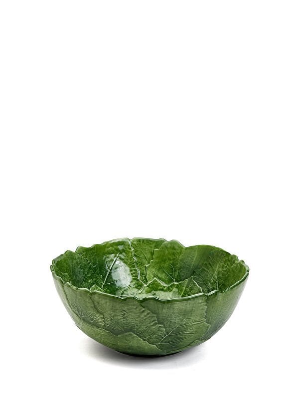 La Ceramica V.B.C Yaprak Figürlü Kase