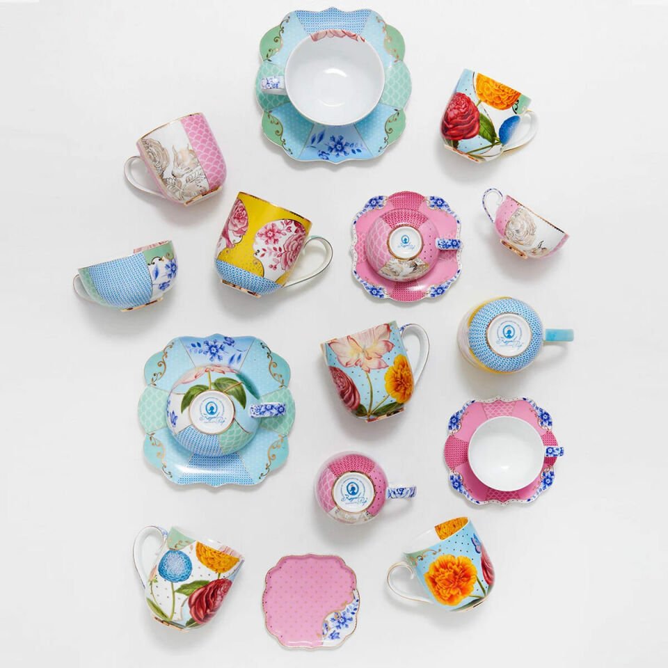 Royal Pembe Kahve Fincanı