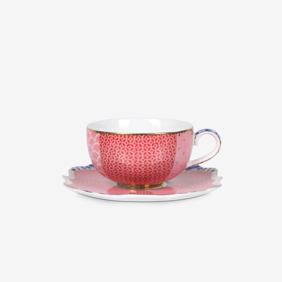 Royal Pembe Kahve Fincanı