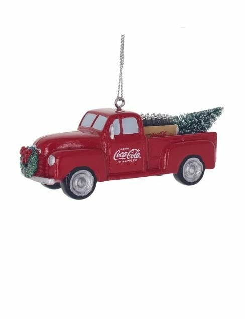 1.375''RESIN COCA-COLA TRUCK ORN.