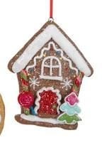 3.4''CLAYDOUGH GINGERSNAP ORN 6/ASST