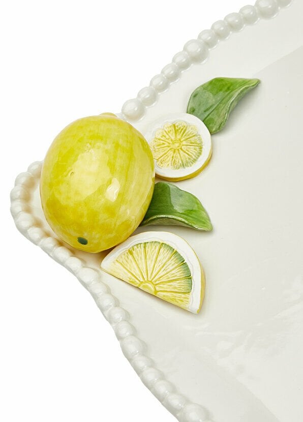 AnnaLuma Kesik Limon Detaylı Servis Tabağı