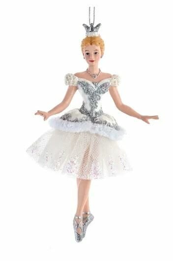 6.25''RESIN NUTCRACKER SUITE SNOW QU