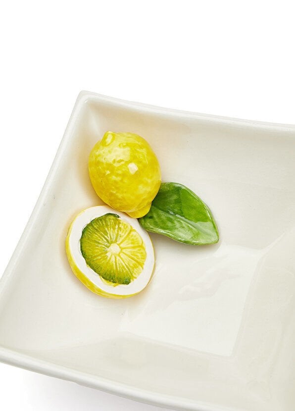 AnnaLuma Limon Detaylı Dekoratif Kase