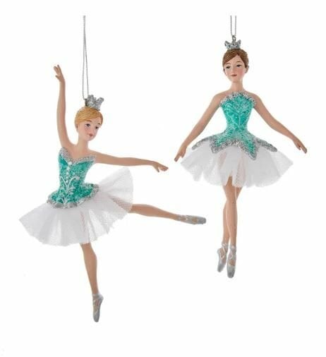 6.5''RESIN WHITE, SILVER & TURQUOISE