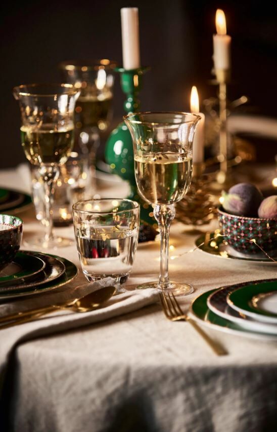 Şeffaf Cam Su Bardağı 360 Ml Love Birds Collection by Pip Studio