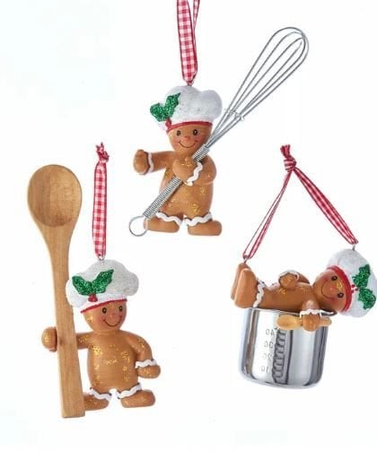 3.5''RESIN GINGERBREAD BOY UTENSILS