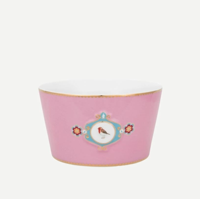 Pembe Porselen Kase 15 Cm Love Birds Collection by Pip Studio