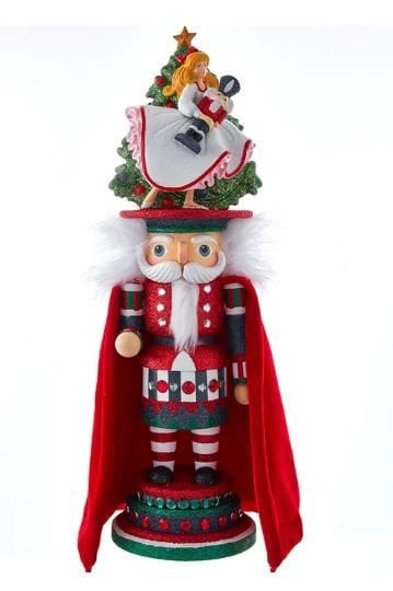 18''HOLLY WOOD CLARA HAT NUTCRACKER.