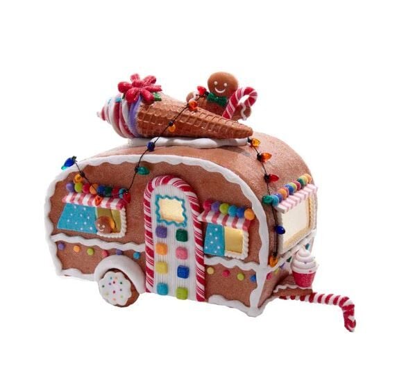 8.4''CLAYDOUGH LIGHT UP GINGERBREAD