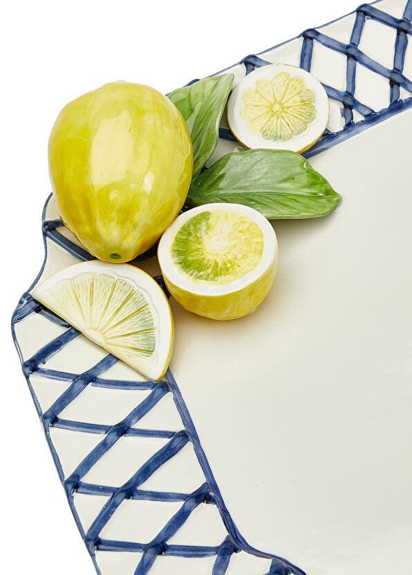 AnnaLuma Limon Detaylı Servis Tabağı