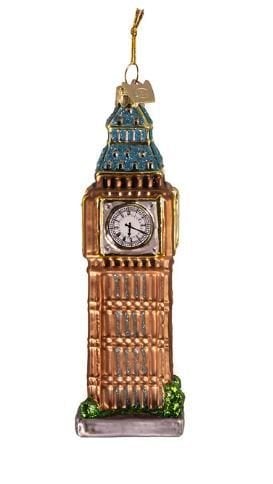 5.5''NOBLE GEMS GLASS BIG BEN CLOCK
