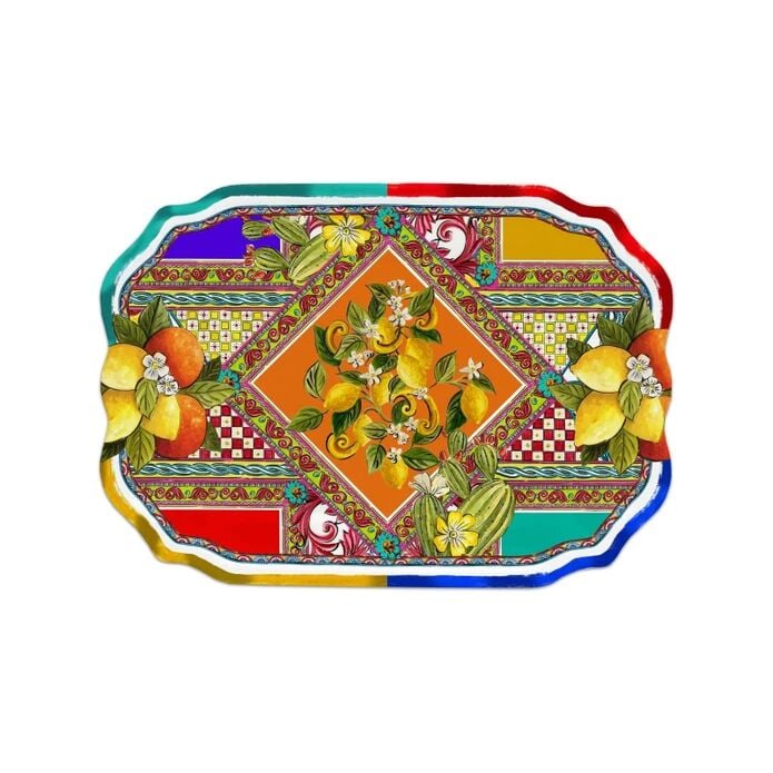 BACI MILANO ORTIGIA DİKDÖRTGEN TEPSİ 33X47 CM