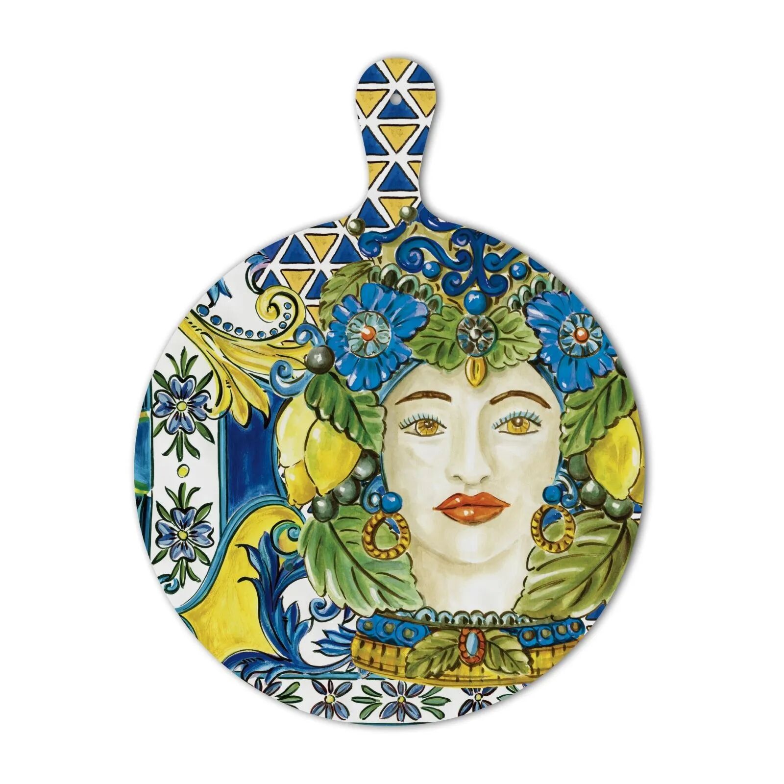 BACI MILANO SICILY KESME TAHTASI 32X42 CM MAVİ