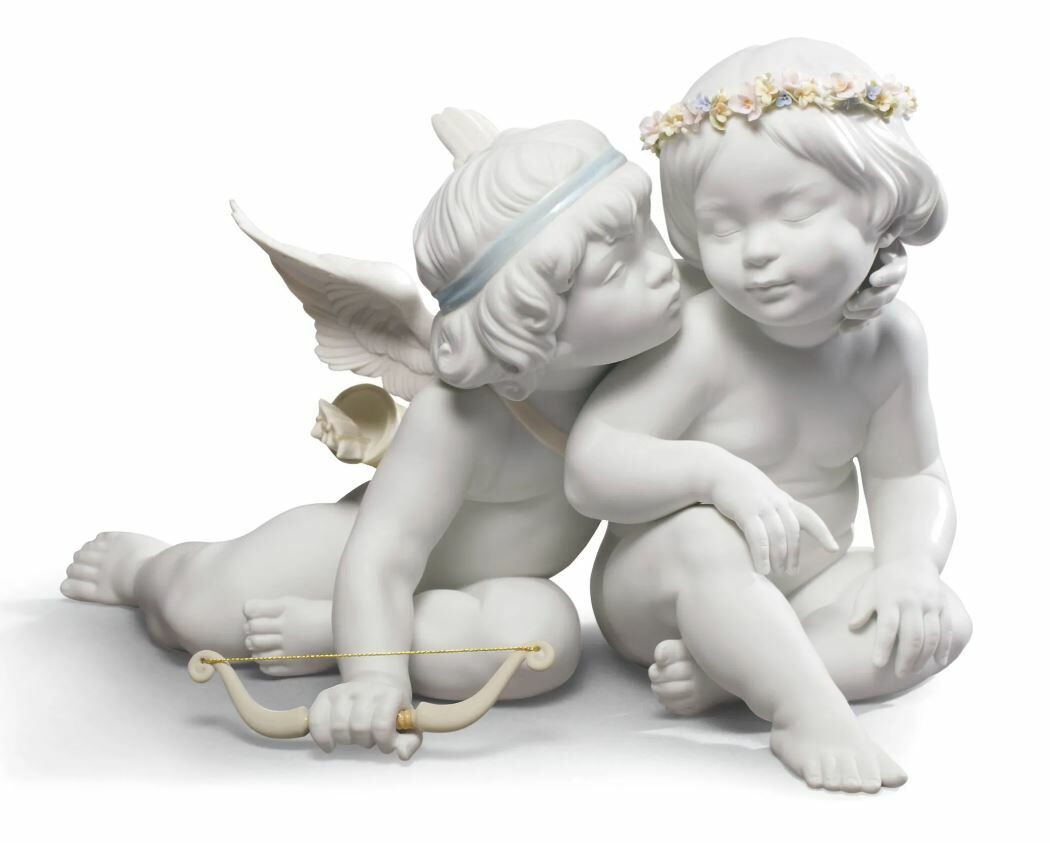 Eros ve Psyche Melekleri Heykelciği