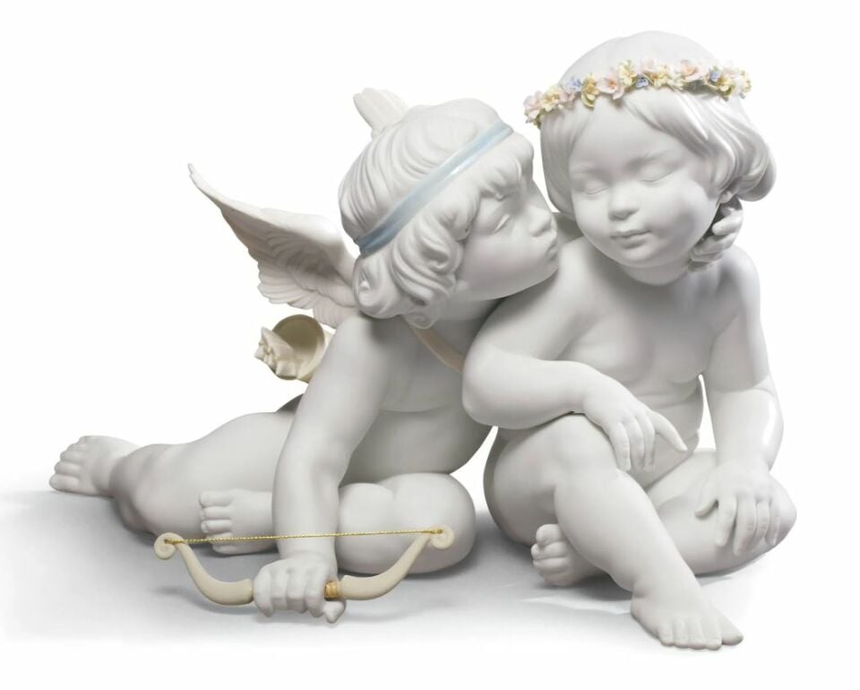 Eros ve Psyche Melekleri Heykelciği