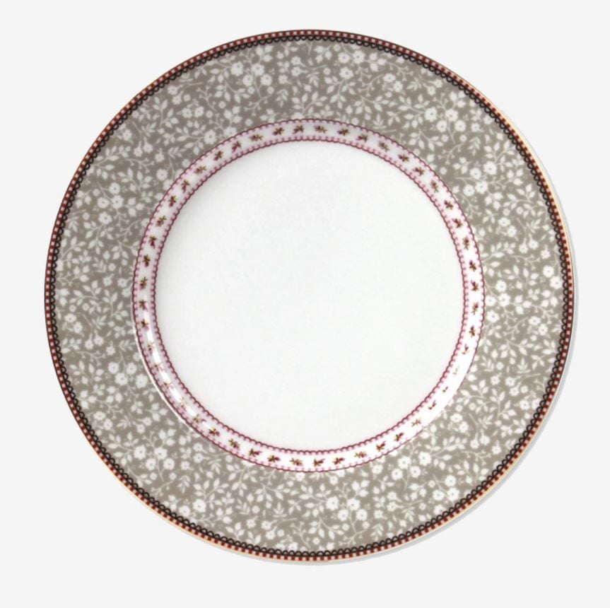 Haki Porselen Yemek Tabağı 26,5 Cm Early Bird Collection by Pip Studio
