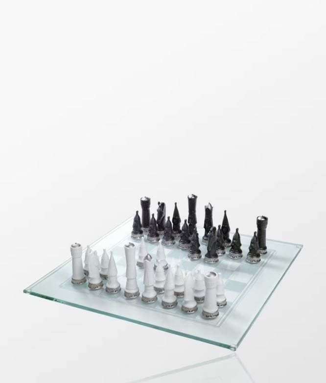 SATRANÇ TAKIMI(GÜMÜŞ PARLAK)