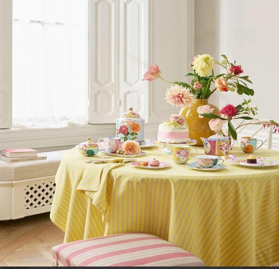 Mavi Porselen Kahvaltı Tabağı 23,5 Cm Royal Collection by Pip Studio