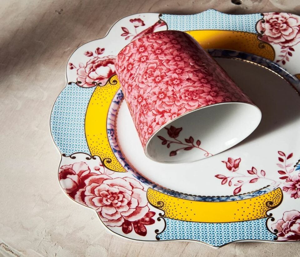 Mavi Porselen Kahvaltı Tabağı 23,5 Cm Royal Collection by Pip Studio