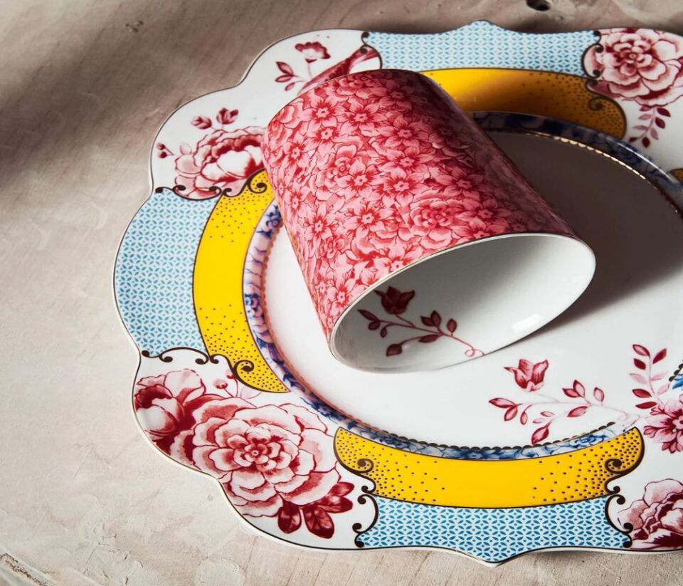 Mavi Porselen Kahvaltı Tabağı 23,5 Cm Royal Collection by Pip Studio