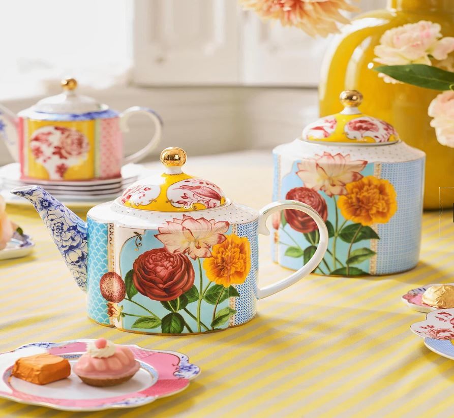 Pembe Porselen Pasta Tabağı 17 Cm Royal Collection by Pip Studio