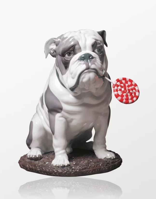 LOLİPOP KÖPEK FİGÜRÜ BULLDOG