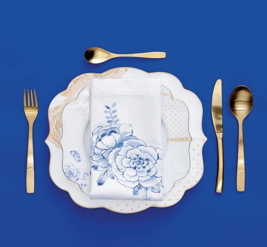 Mavi Beyaz Porselen Kahvaltı Tabağı 23,5 Cm Royal White Collection by Pip Studio