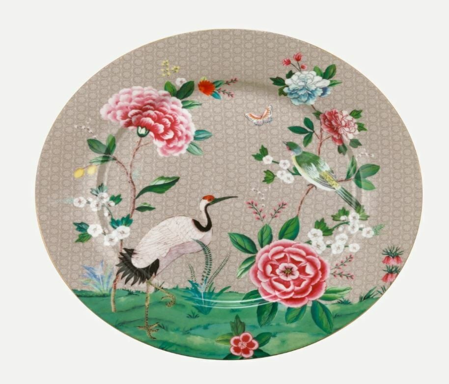 Haki Porselen Supla 32 Cm Blushing Birds Collection by Pip Studio