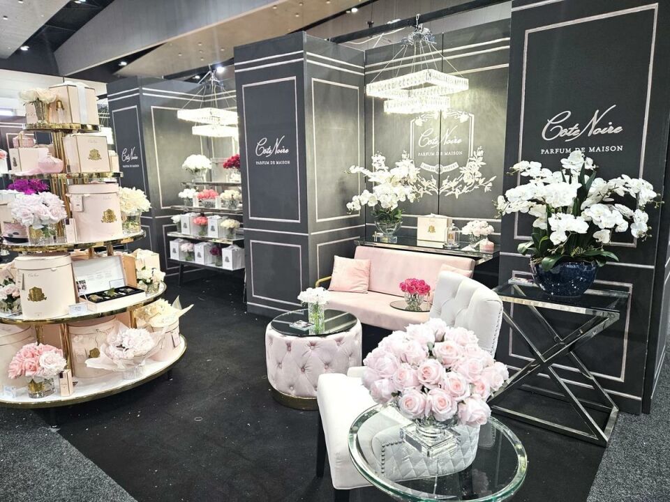 COTENOIRE LUXURY CENTERPIECE 37 GÜLLÜ KOKU PEMBE