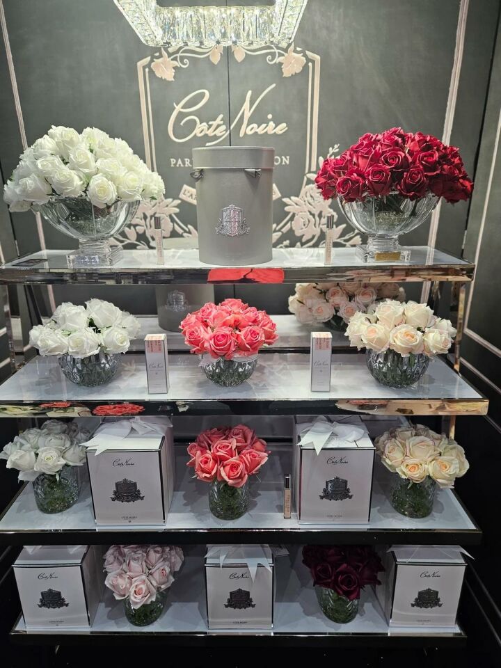 COTENOIRE LUXURY CENTERPIECE 37 GÜLLÜ KOKU BORDO
