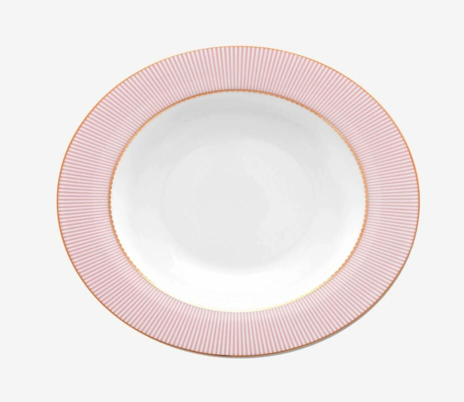 Pembe Porselen Çukur Tabak 21,5 Cm La Majorelle Collection by Pip Studio