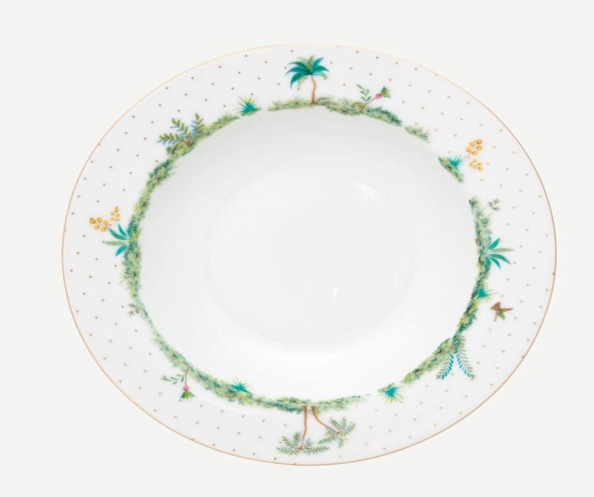 Beyaz Porselen Çukur Tabak 21,5 Cm Jolie Collection by Pip Studio