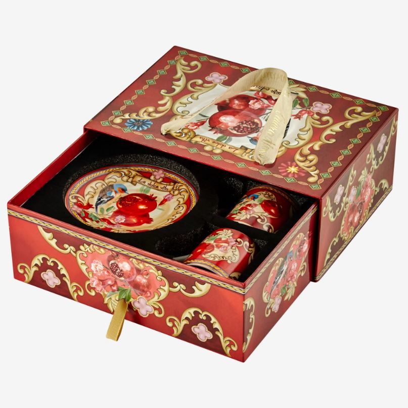 LA DOLCE VİTA 2'Lİ TÜRK KAHVESİ FİNCANI SETİ