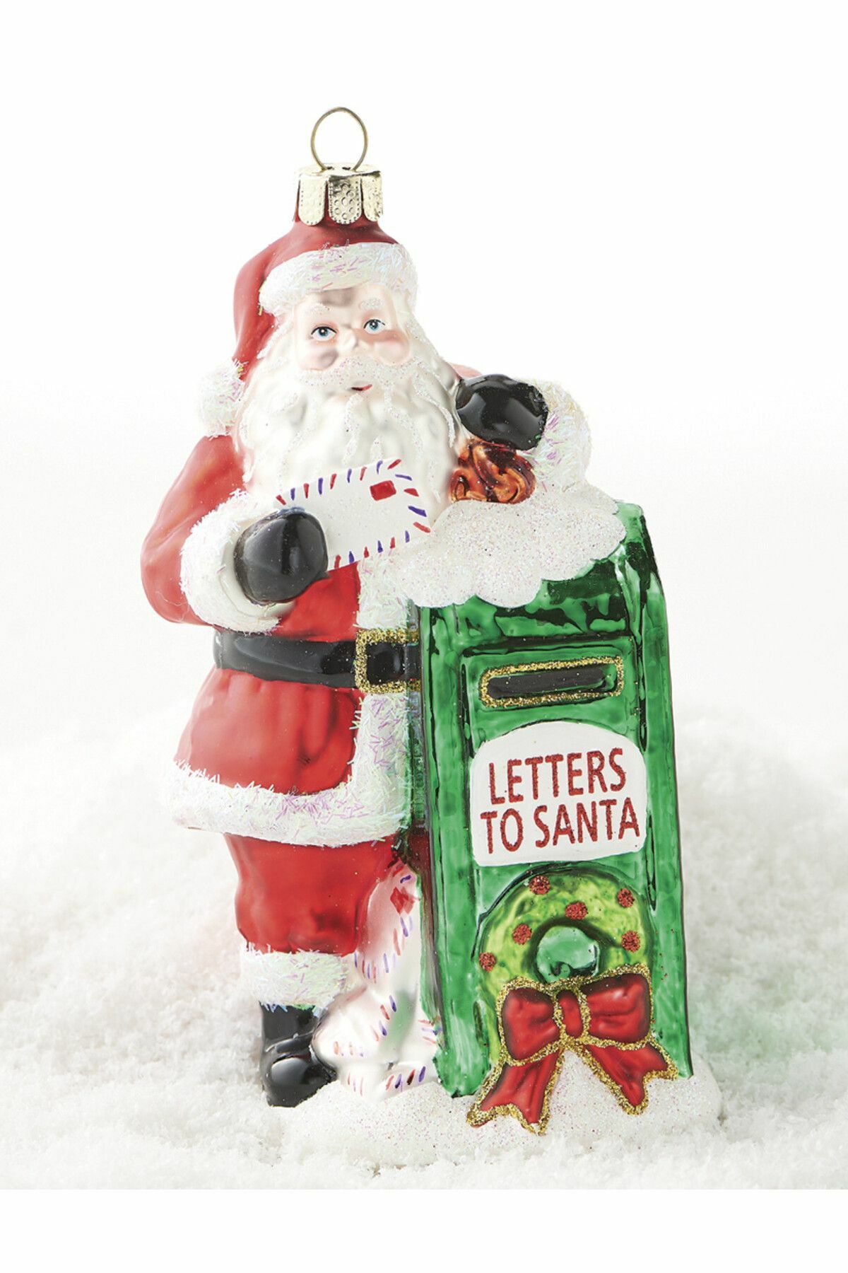 Araç Dikiz Aynası Süsü Noel Babalı Posta Kutusu