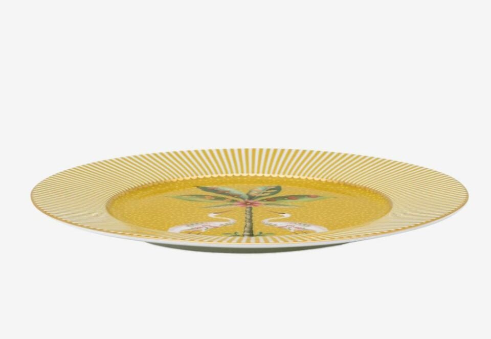 Sarı Porselen Pasta Tabağı 17 Cm La Majorelle Collection by Pip Studio