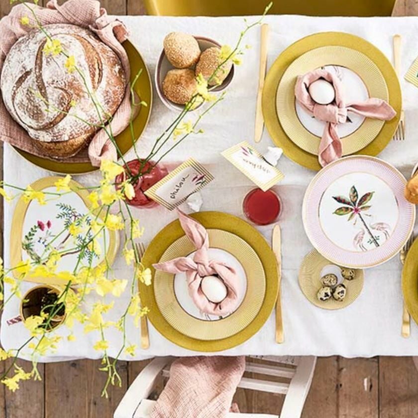 Sarı Porselen Çukur Tabak 21,5 Cm La Majorelle Collection by Pip Studio