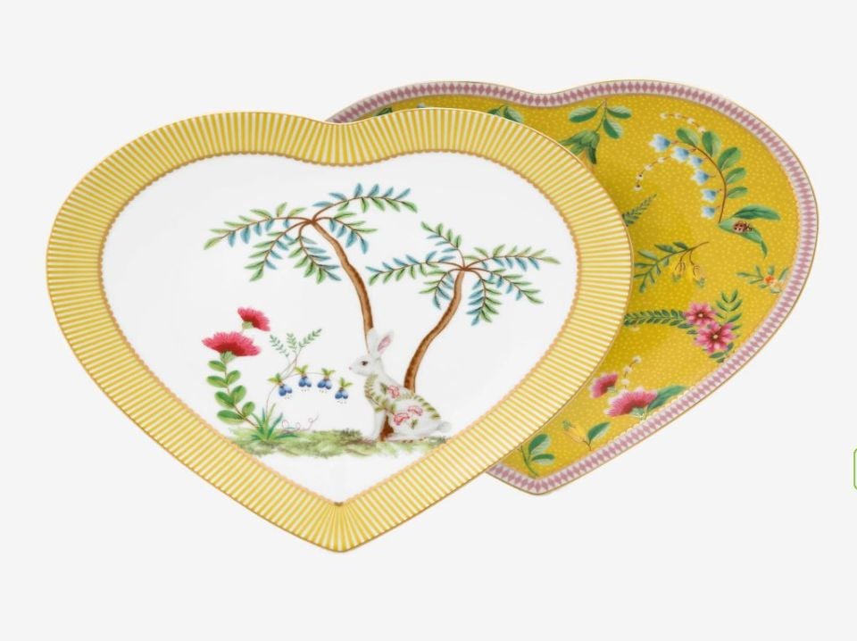 Sarı Porselen Tabak Seti 21,5 Cm La Majorelle Collection by Pip Studio