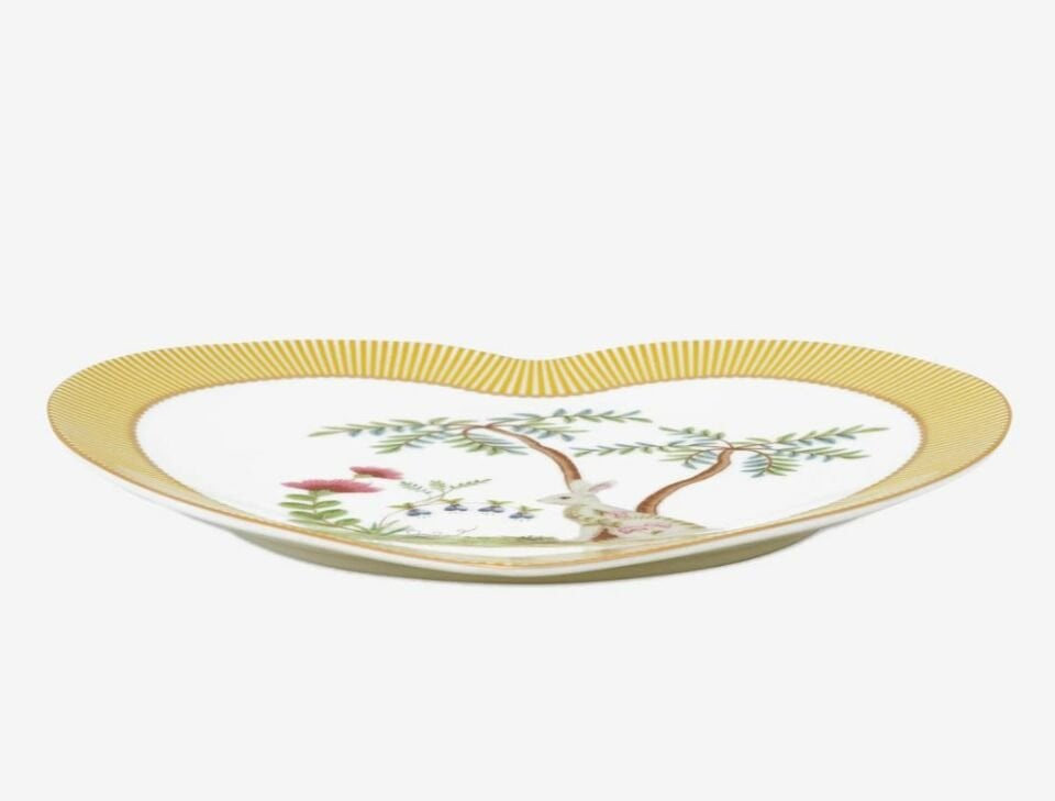 Sarı Porselen Tabak Seti 21,5 Cm La Majorelle Collection by Pip Studio