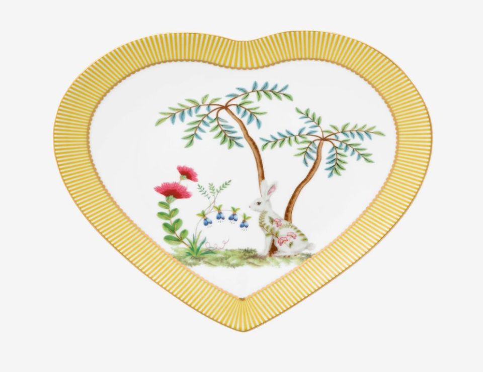 Sarı Porselen Tabak Seti 21,5 Cm La Majorelle Collection by Pip Studio