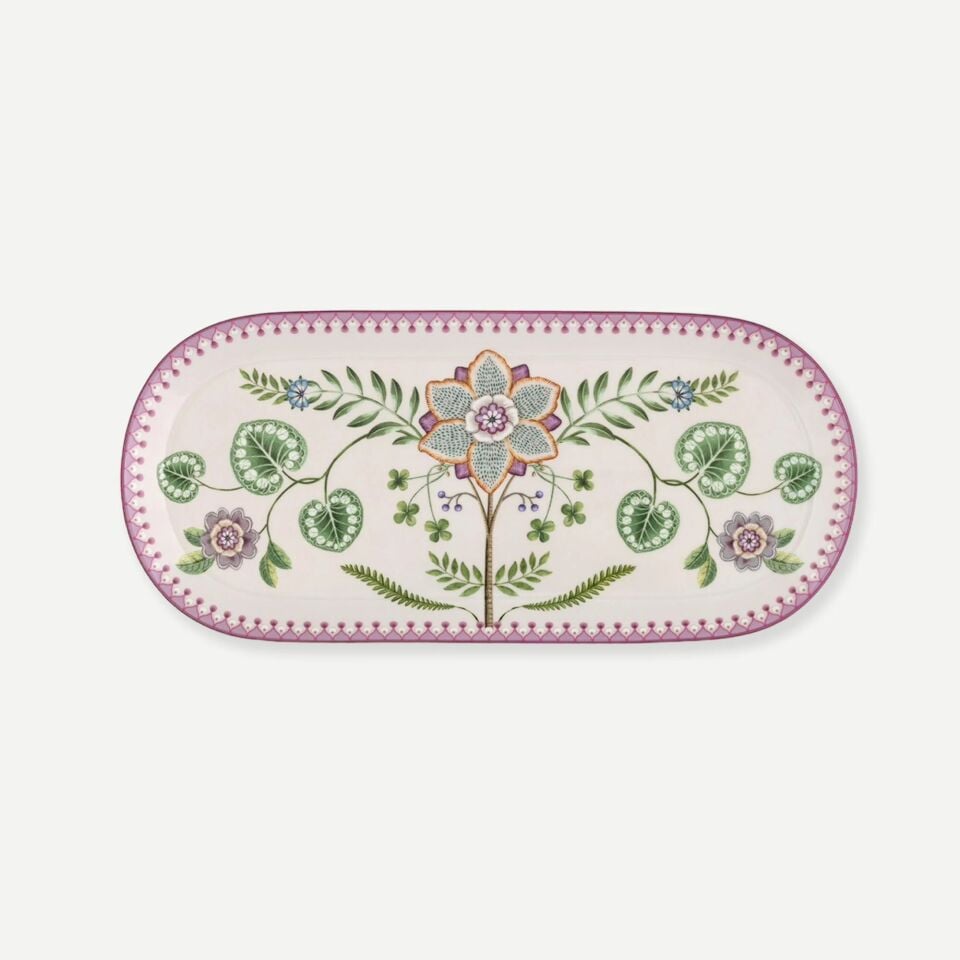Lily & Lotus Oval Kek Servis Tabağı 33 cm