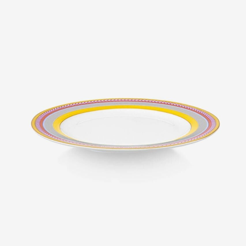 Sarı Porselen Yemek Tabağı 28 Cm Chique Collection by Pip Studio