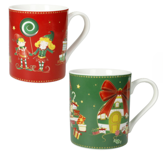MUG ELFOMAGIA SET 2 PZ NEW BONE
