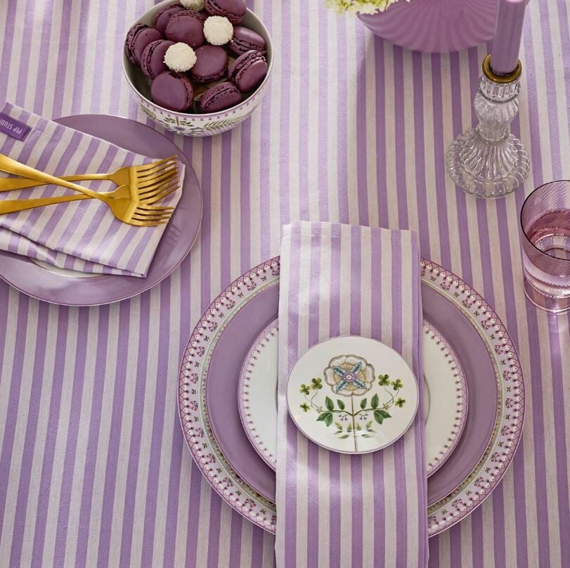 Beyaz Porselen Petit Four Tabağı 12 Cm Lily & Lotus Collection by Pip Studio